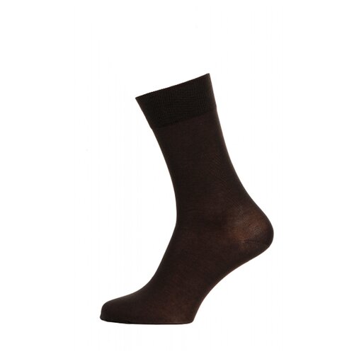 Мужские носки Пингонс, 3 пары, классические, нескользящие, износостойкие, размер 40/43, коричневый