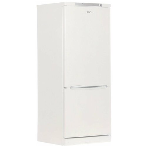 Холодильник STINOL STS 150, общий объем 263 л, нижняя морозильная камера 72 л, 60×62×150 см, белый