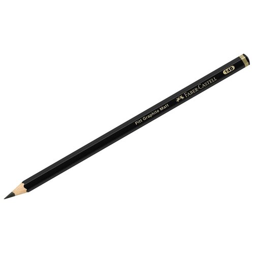 Faber-Castell Набор карандашей чернографитных Pitt Graphite Matt 14В 12 шт. (115214) черный 12 шт.