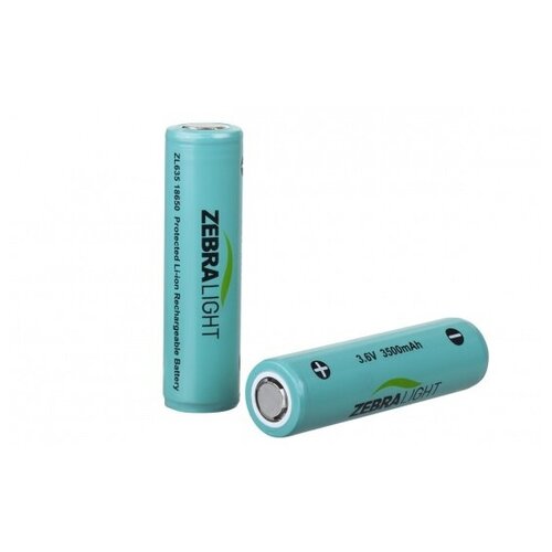 фото Zebralight аккумулятор zebralight 18650 li-ion 3500 mah, защищенный