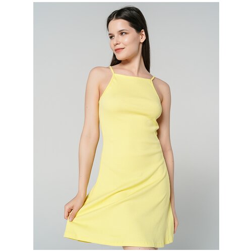 фото Платье твое, размер xs, светло-желтый