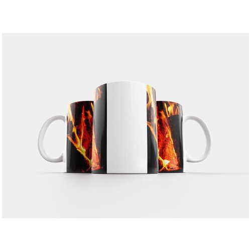 фото Кружка "пожар, пламя, горячий" 320 мл lotsprints