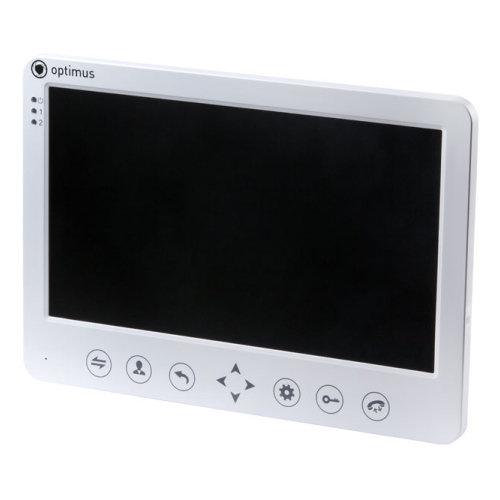 Optimus VM-7.1 (W) Монитор цветного видеодомофона 7’’ TFT LCD (16:9) 800×480, до 2-х панелей