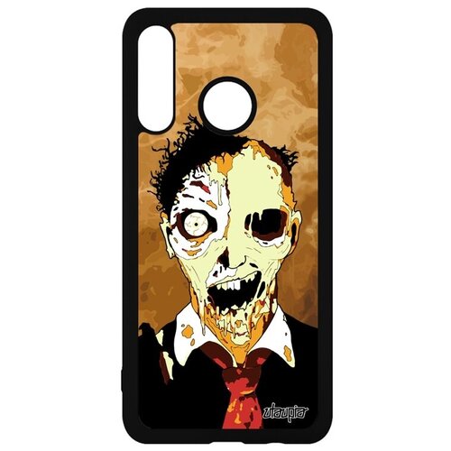фото Ударопрочный чехол для смартфона // huawei p30 lite // "зомби" оживший хэллоуин, utaupia, бежевый