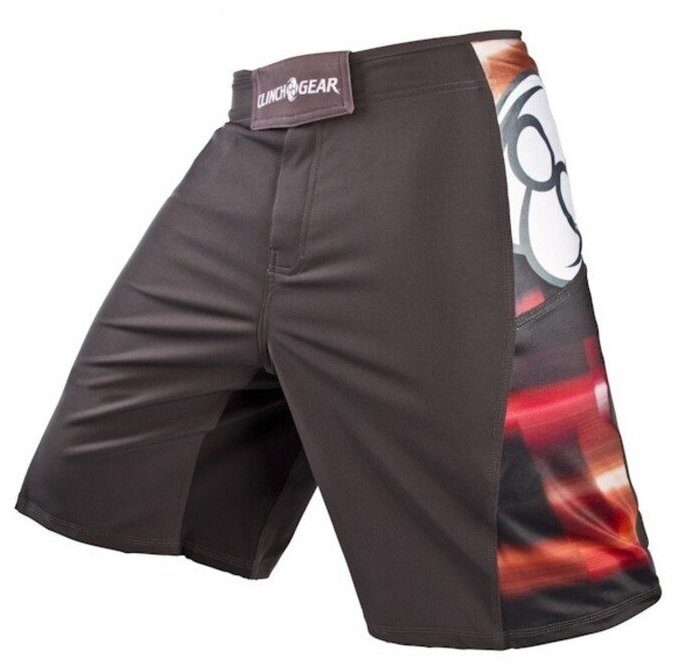 Шорты ММА Clinch Gear Signature Hazy Short- Dark Shadow 