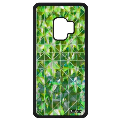фото Красивый чехол для // galaxy s9 // "плиточный мотив" узор стиль, utaupia, голубой