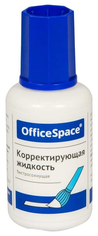 OfficeSpace Корректирующая жидкость 12 мл, белый