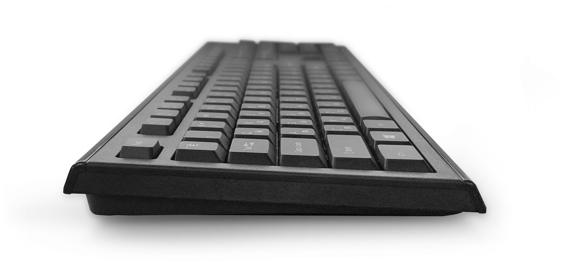 Клавиатура и мышь Wireless Acer ZL.KBDEE.007 USB, клавиатура: черная, 104 клавиши; мышь: черная, 1600 dpi, 4 кнопки - фото №6