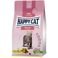 Корм сухой Happy Cat Junior для подрастающих котят с домашней птицей 1.3 кг