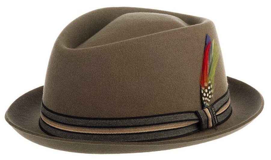 Шляпа хомбург STETSON 1338113 DIAMOND WOOLFELT 