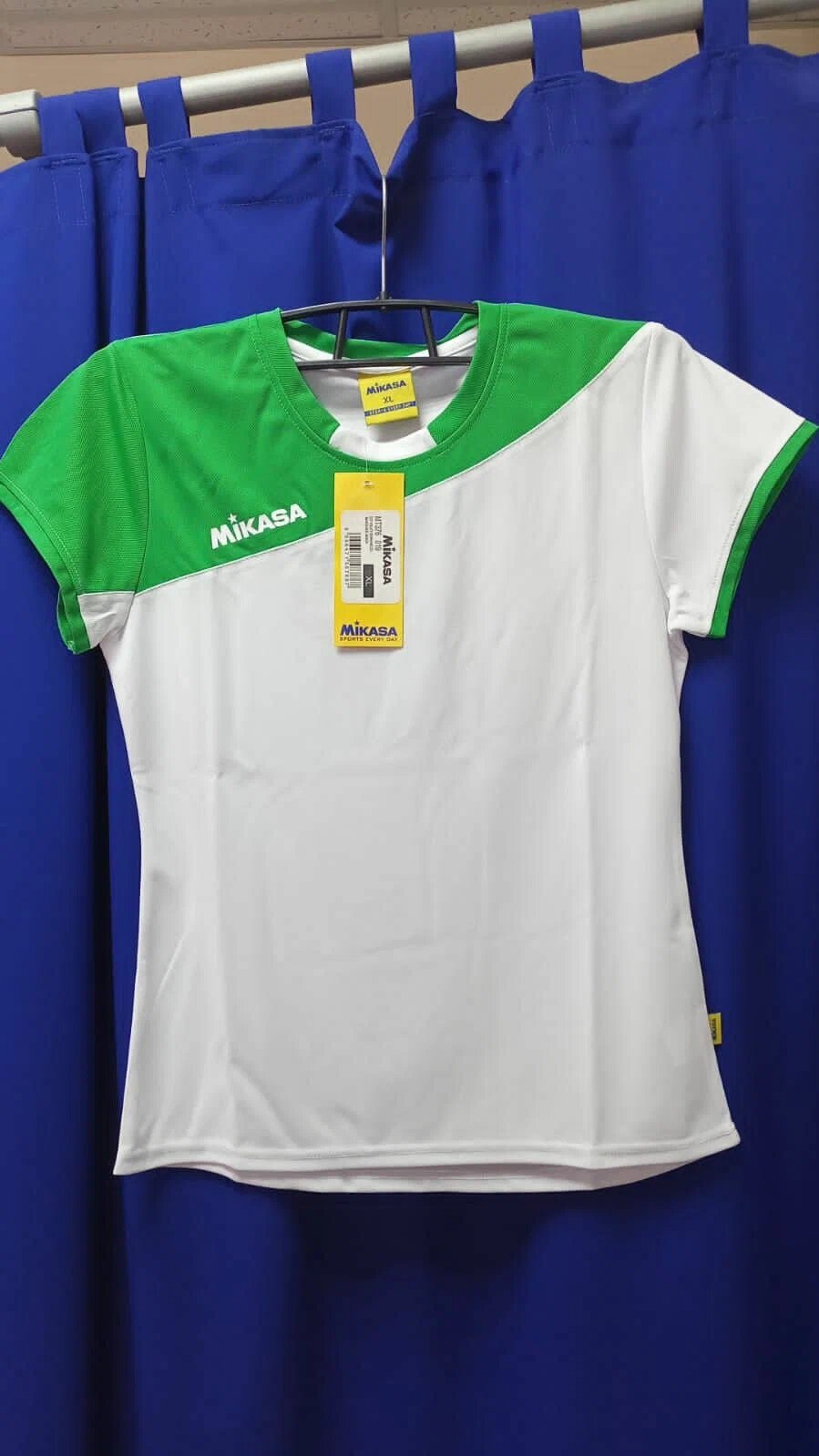 Для волейбола Женская микаса размер XL ( русский 50 ) форма ( майка + шорты ) волейбольная бело-зелёная