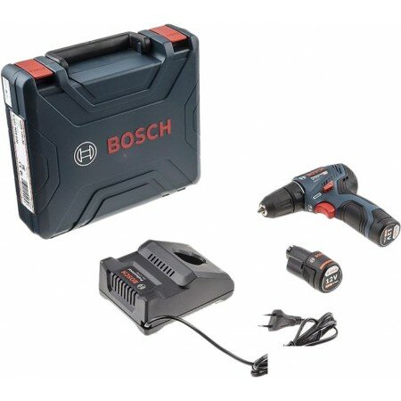 Дрель-шуруповерт Bosch GSR 12V-30 Professional 06019G9000 (с 2-мя АКБ, кейс)