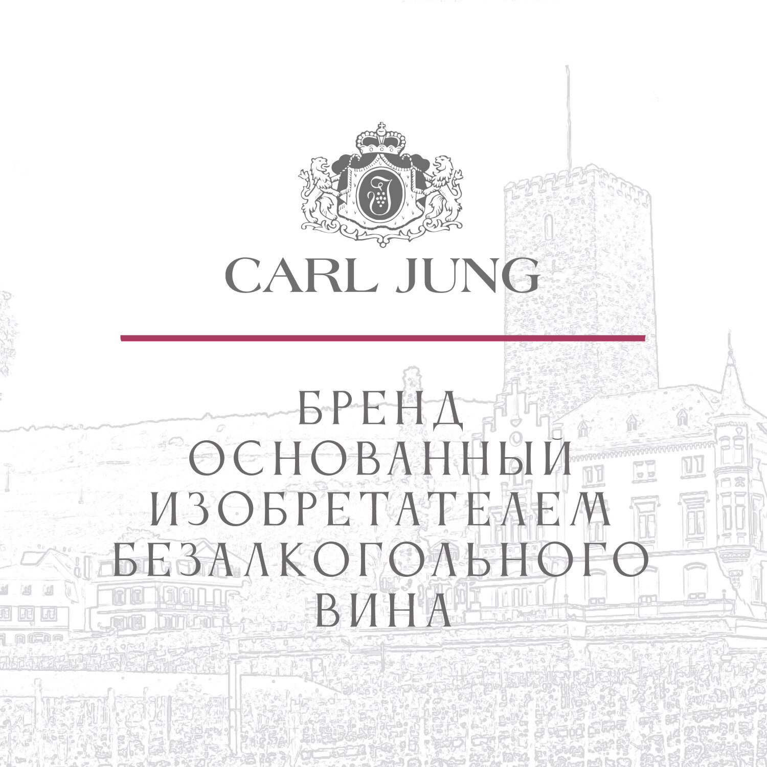 Вино Carl Jung Cuvee Красное 0.75л - фото №3