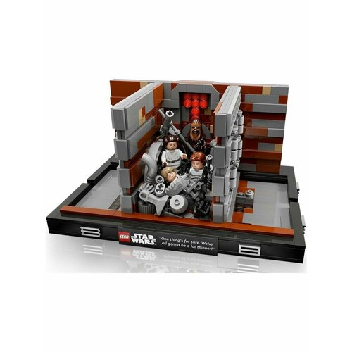 Конструктор Star Wars Смерти конструктор lego star wars 75339 уплотнитель мусора звезды смерти диорама 802 дет