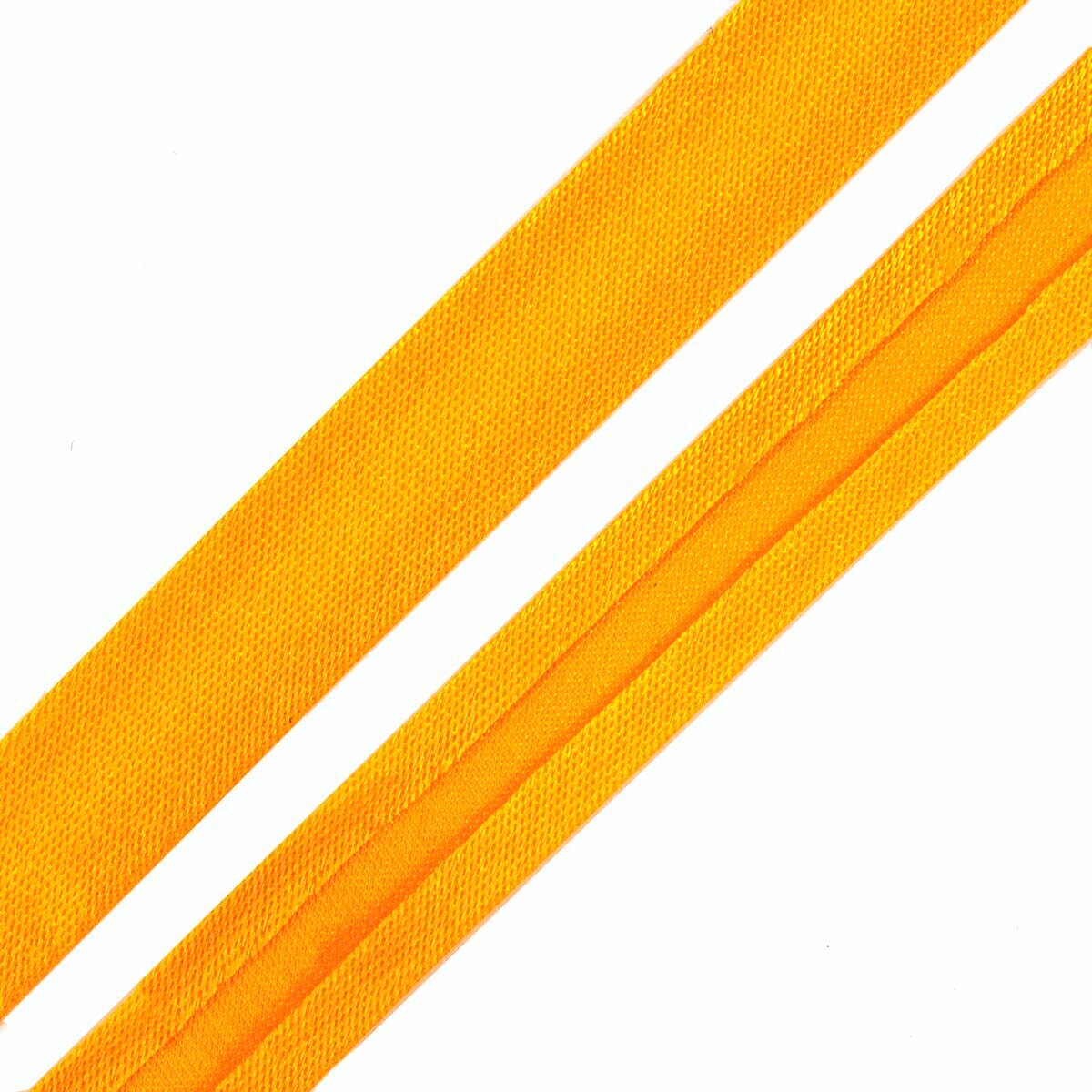 Косая бейка атласная 1,5см*5м, Astra&Craft, 0000-1534 (6039 оранжево-желтый)