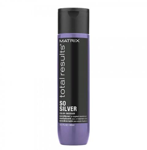 Matrix Total Results Кондиционер для волос So Silver, Фиолетовый кондиционер для нейтрализации желтизны, 300 мл
