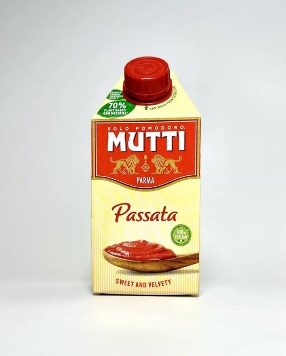 Томаты протертые Mutti (Мутти) Passata, 500г, Италия