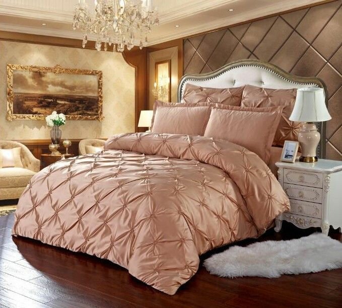 фото Постельное белье шeлк-сатин/ Шeлковое белье в коробке/ Евро