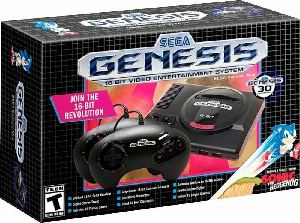 Sega Genesis Mini+ 42 игры