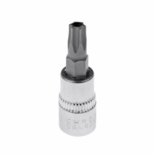 Головка 1/4 со вставкой TORX TН30 с отверстием AV Steel головка со вставкой hex 1 2 h12 av steel