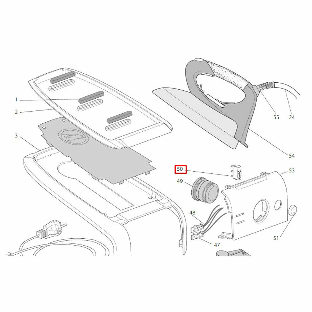 Выключатель парогенератора Delonghi Stirella (5112810351) - фотография № 4