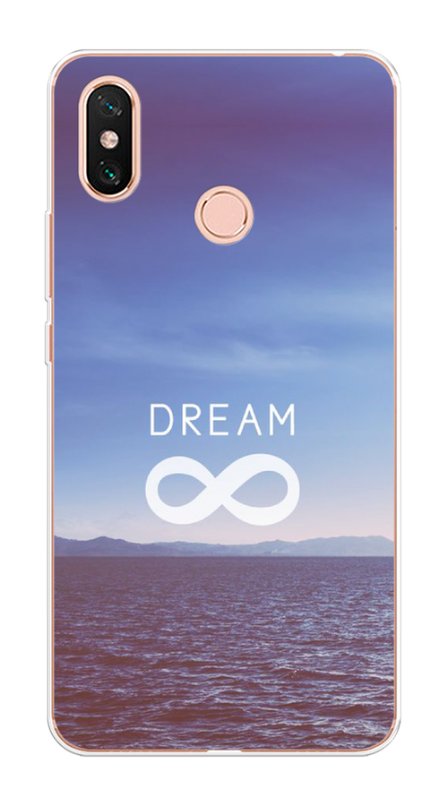 Силиконовый чехол на Xiaomi Mi Max 3 / Сяоми Mi Max 3 "Dream бесконечность"