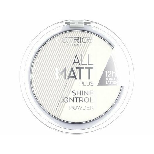 Пудра компактная матовая Catrice All Matt Plus Shine Control