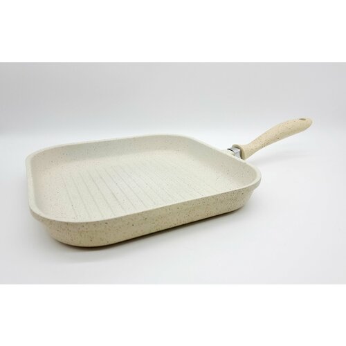 Delfi гранитная Сковорода гриль 28см, жаровня, ВОК