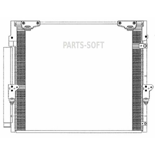 SAKURA 54619841 Радиатор кондиционера
