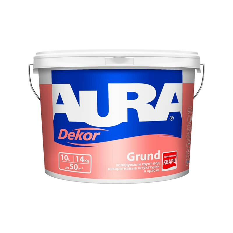 грунт AURA DecorGrund колеруемый 10 л, арт.4607003910860 - фото №1