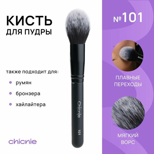    101  , , ,  / Chicnie Tapered Face Brush  101