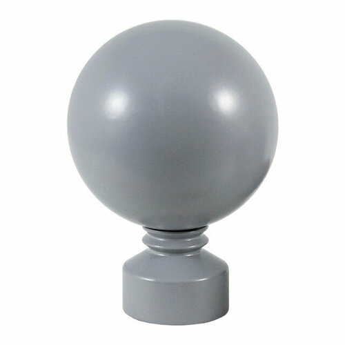 Комплект наконечников уют ост 20мм шар 2шт светло-серый арт2221то0748 3357₽