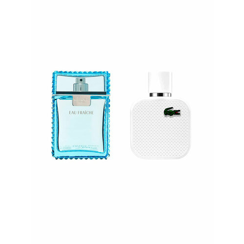 Versace Man Eau Fraiche, Lacoste L.12.12 Blanc 2 по 10 мл