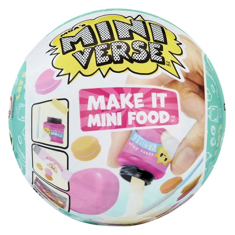 Игрушка MGAs Miniverse Mini Foods Cafe S2B в непрозрачной упаковке (Сюрприз) 591818X2EUC