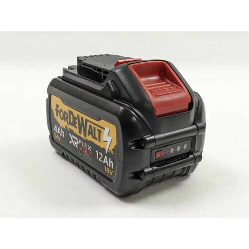 Аккумулятор для инструментов Dewalt 18/54V 12Ah FlexVolt, аккумуляторная батарея Dewalt аккумулятор li ion для dewalt 18v 8 0ah dewalt 54v 2 6ah c индикацией акб девольт без эффекта памяти