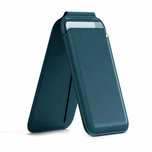 Кошелёк-подставка Satechi Magnetic Blue ST-VLWB синий