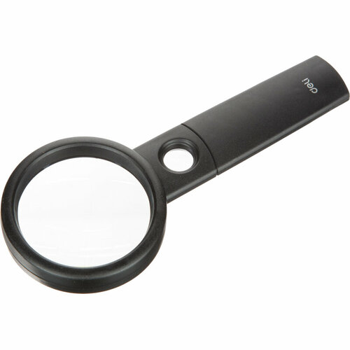 Лупа офисная Deli E9091 Essential d60мм x3 черный блистер 444₽