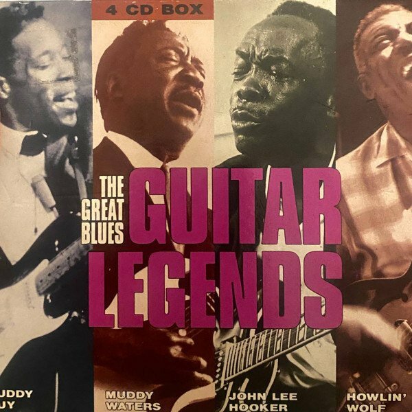 Компакт-диск Warner Buddy Guy / Muddy Waters / John Lee Hooker / Howlin' Wolf – Great Blues: Guitar Legends (4CD)
