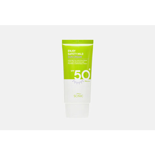 солнцезащитный крем для лица scinic enjoy safety mild sun cream spf50 pa 50 г Солнцезащитный крем для лица Enjoy Safety Mild Sun Cream SPF50+ PA++++ 50 г