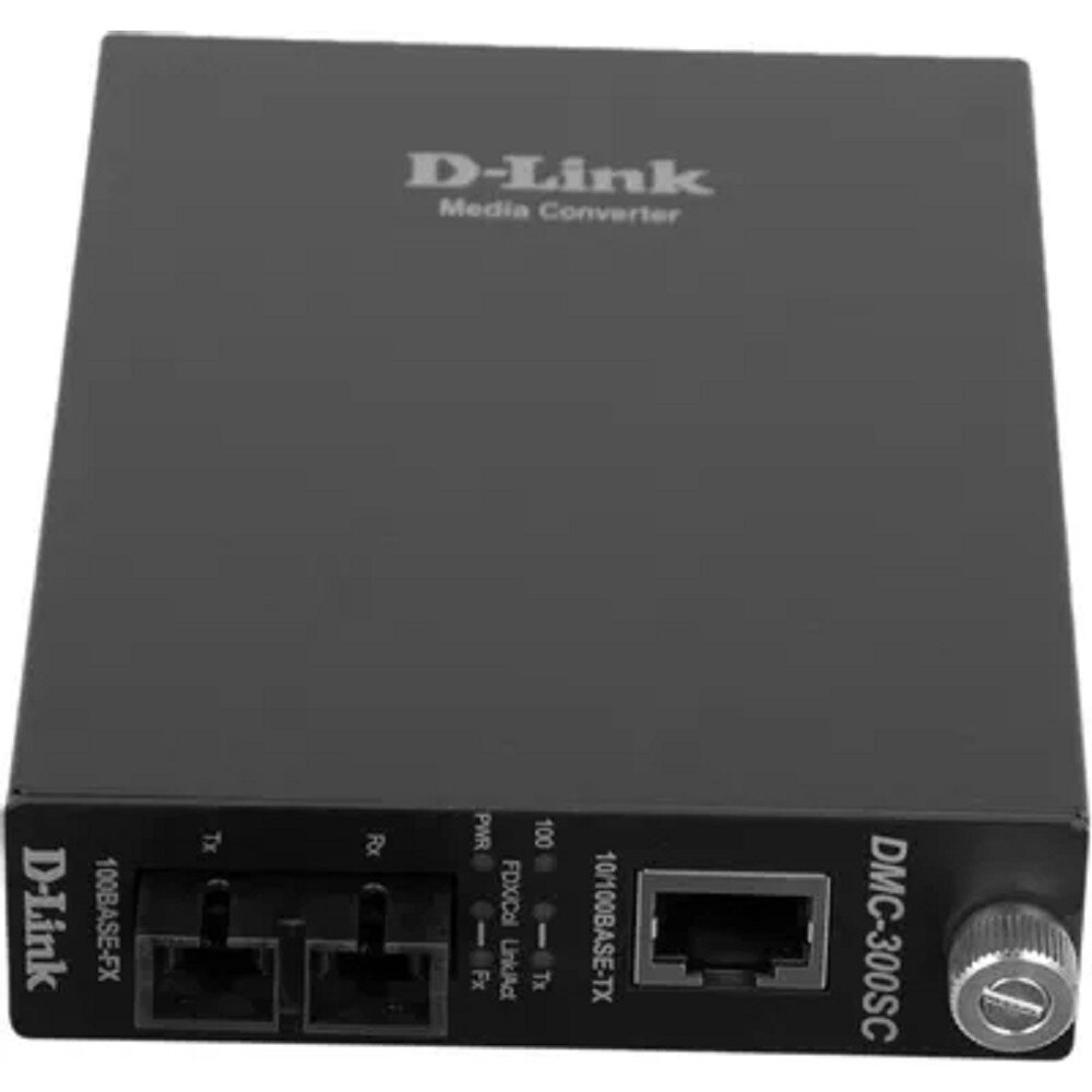 Медиаконвертер D-Link DMC-300SC 1x10/100Base-TX 1x100Base-FX SC MultiMode 2km - фото №13