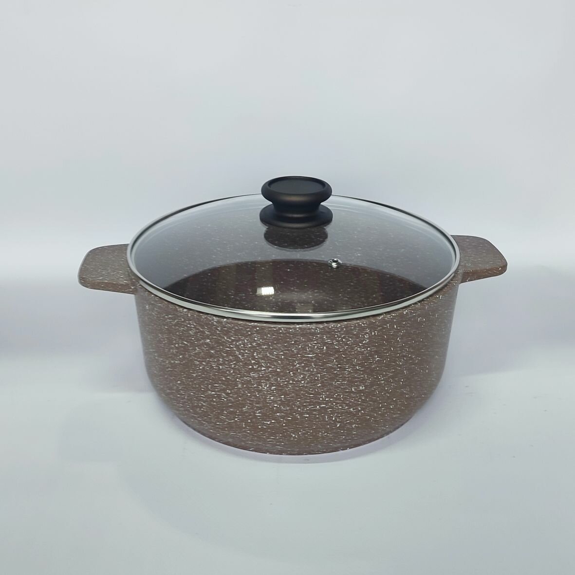 фото Кастрюля "Гардарика" 5 л. с антипригарным покрытием и стеклянной крышкой алтай