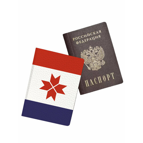 Обложка для паспорта ZEKEKS, красный, синий