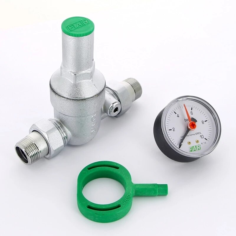 фото Редуктор давления 3/4" с манометром FAR FA 2815 34