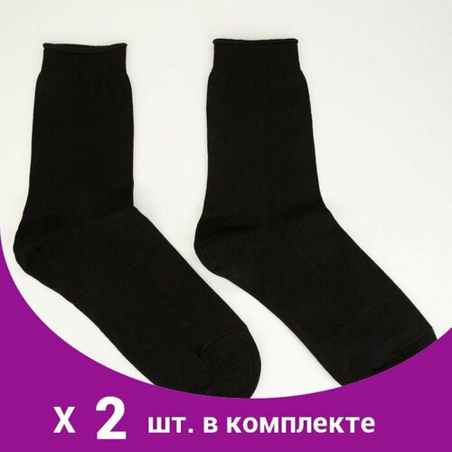 Носки , размер 27, черный носки мужские пингонс 10а15 10а15 3шт 27 чёрный