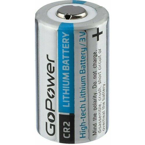 Батарейка GoPower (CR2, 1 шт) (00-00022497) батарейка rexant 30 1112 cr2 1 штука