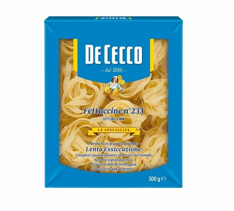 De Cecco макароны Феттучине, 500 г