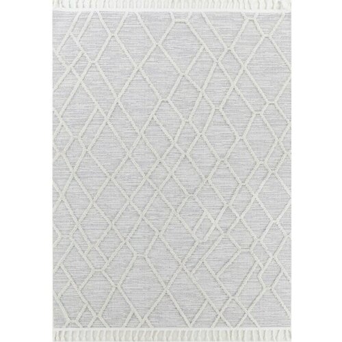 Ковер тканый с двухуровневым ворсом 