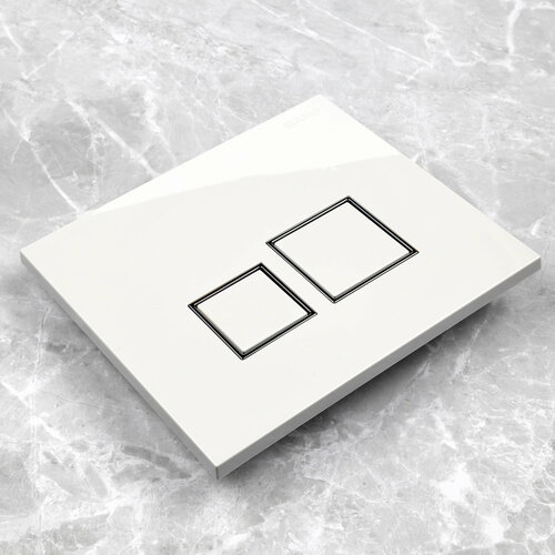 Кнопка смыва для инсталляции Square белая SIAMP для INTRASLIM Verso 536 3016₽