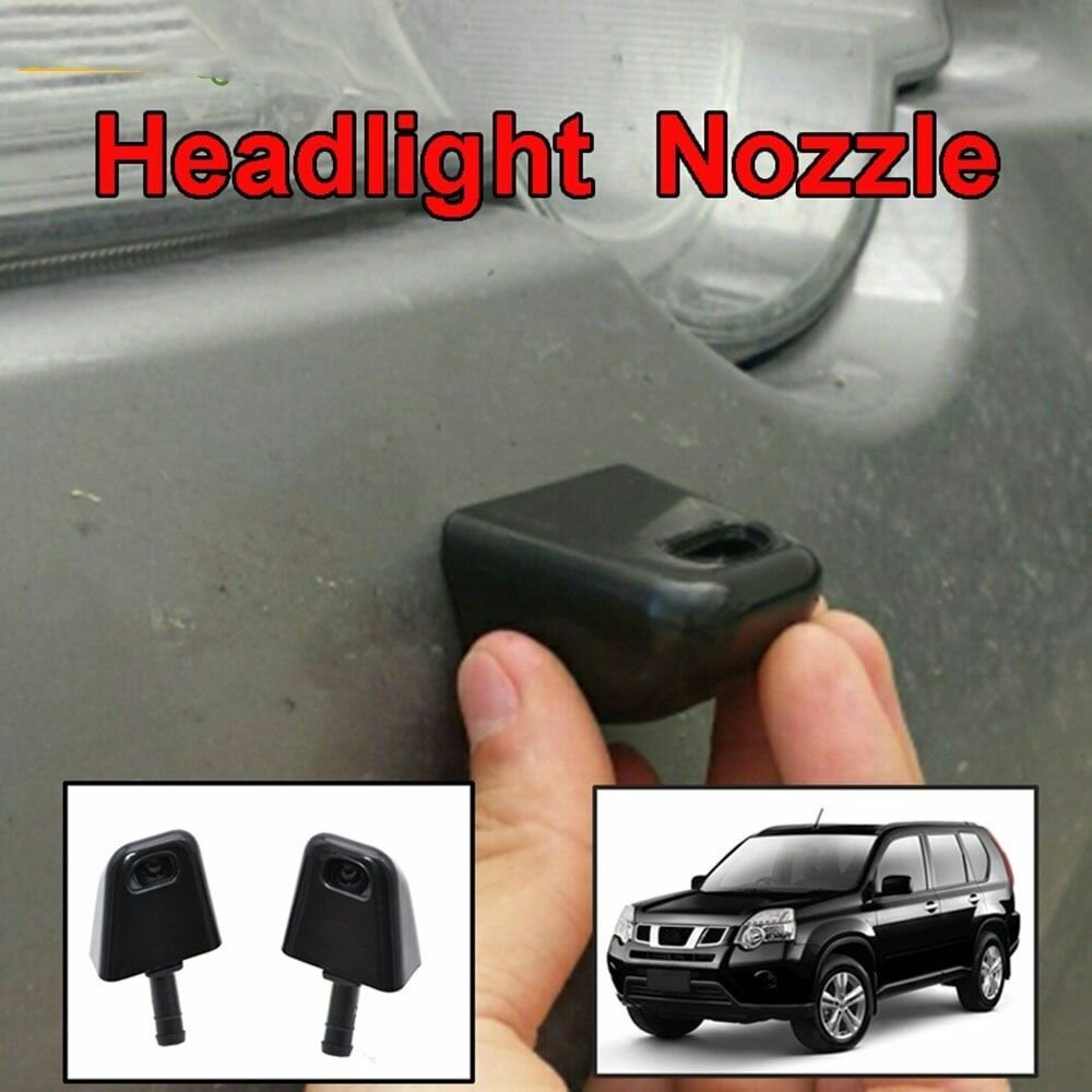 Форсунка омывателя фар Nissan X-Trail Xtrail 2 T31 2007 - 2013 Nozzles 2шт. — фото 1