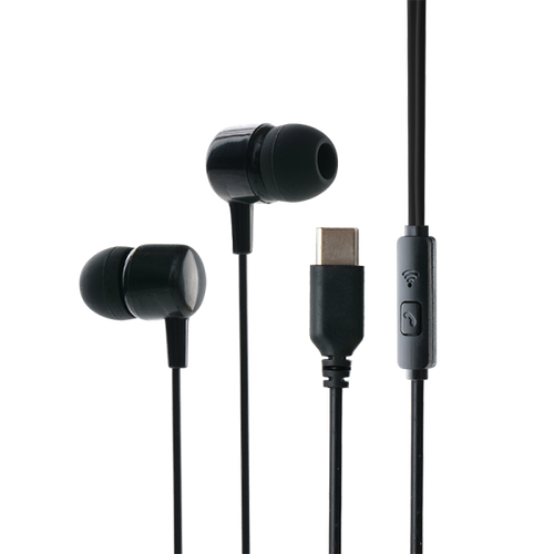 Stellarway Проводная гарнитура Stellarway STW-HDS2-TYPEC черная с кнопкой ответа 59900₽